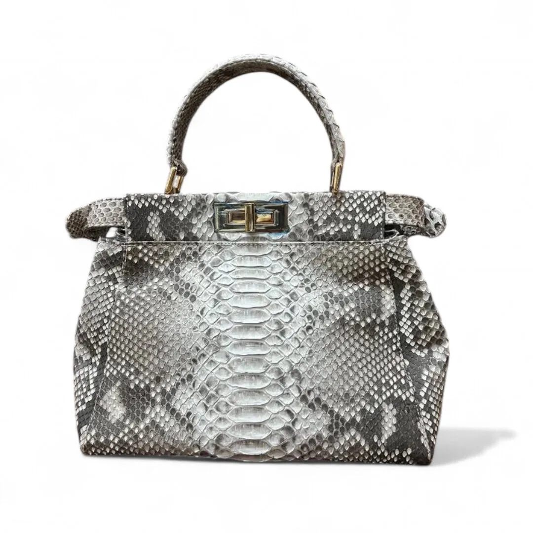 25cm Peekaboo Genuine Python Snake Skin