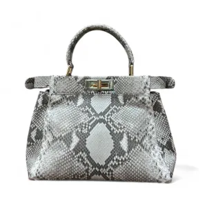 25cm Peekaboo Genuine Python Snake Skin