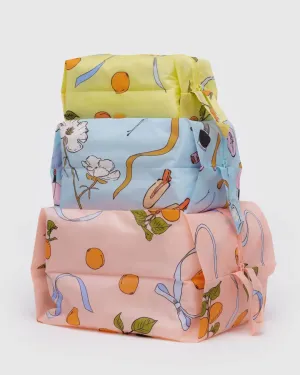 Baggu 3D Zip Set - Get Ready With Me