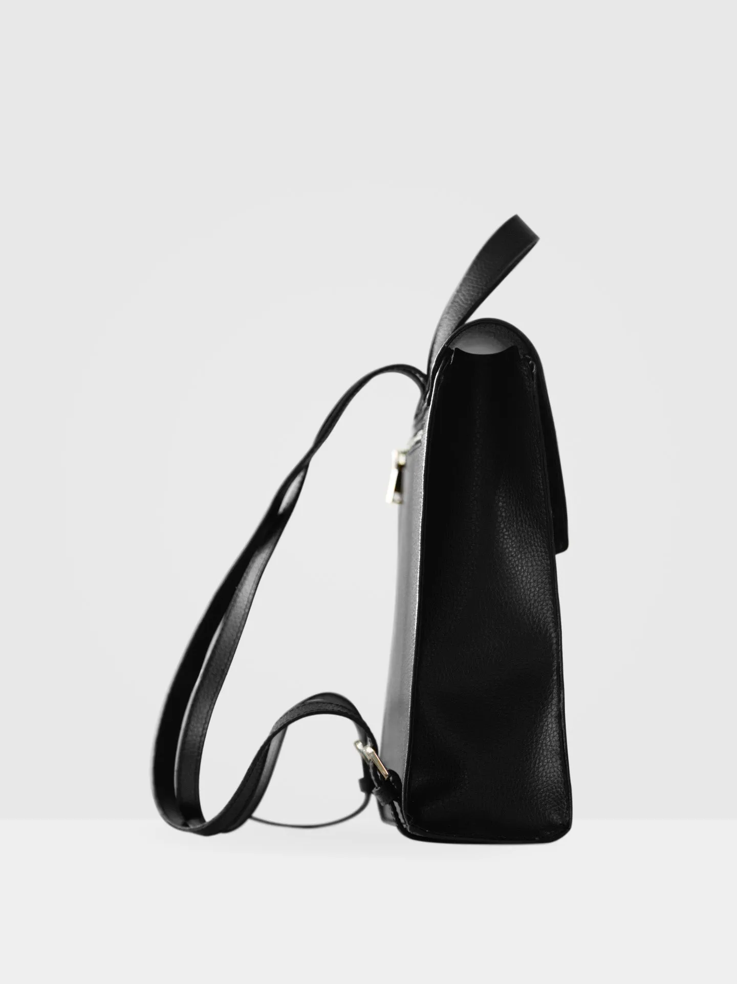 Birch MIRUM® Leather Vegan Backpack | Black & Gold