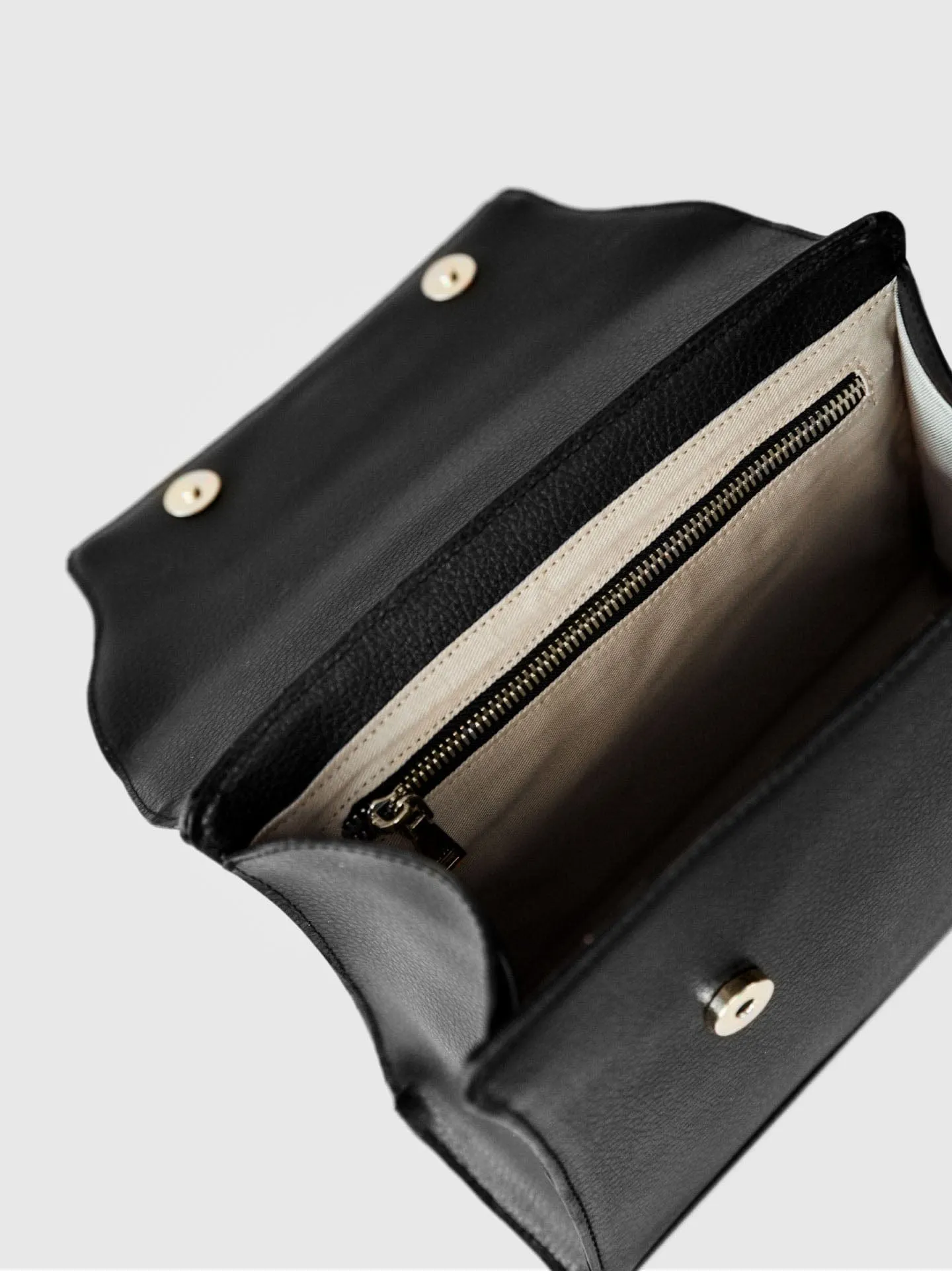 Birch MIRUM® Leather Vegan Backpack | Black & Gold