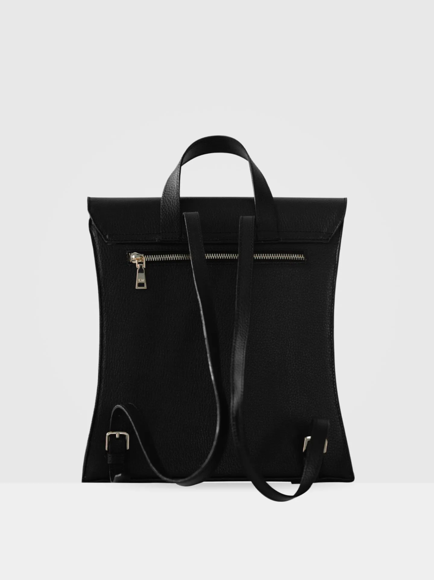 Birch MIRUM® Leather Vegan Backpack | Black & Gold