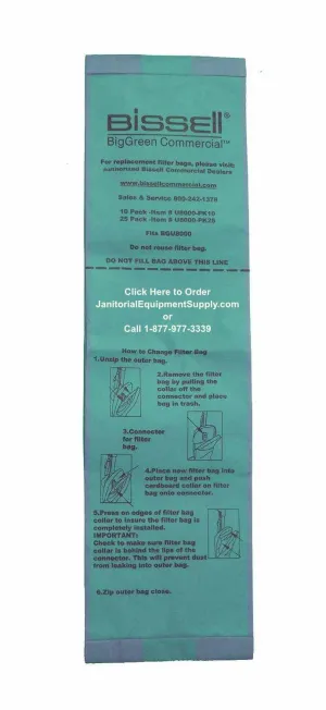 BISSELL® BGU8000 Replacement Vacuum Filter Bags 25pk
