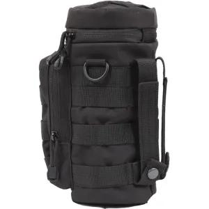 Black - MOLLE Compatible Water Bottle Pouch