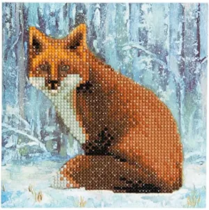 Craft Buddy "Fox" Crystal Art Card Kit