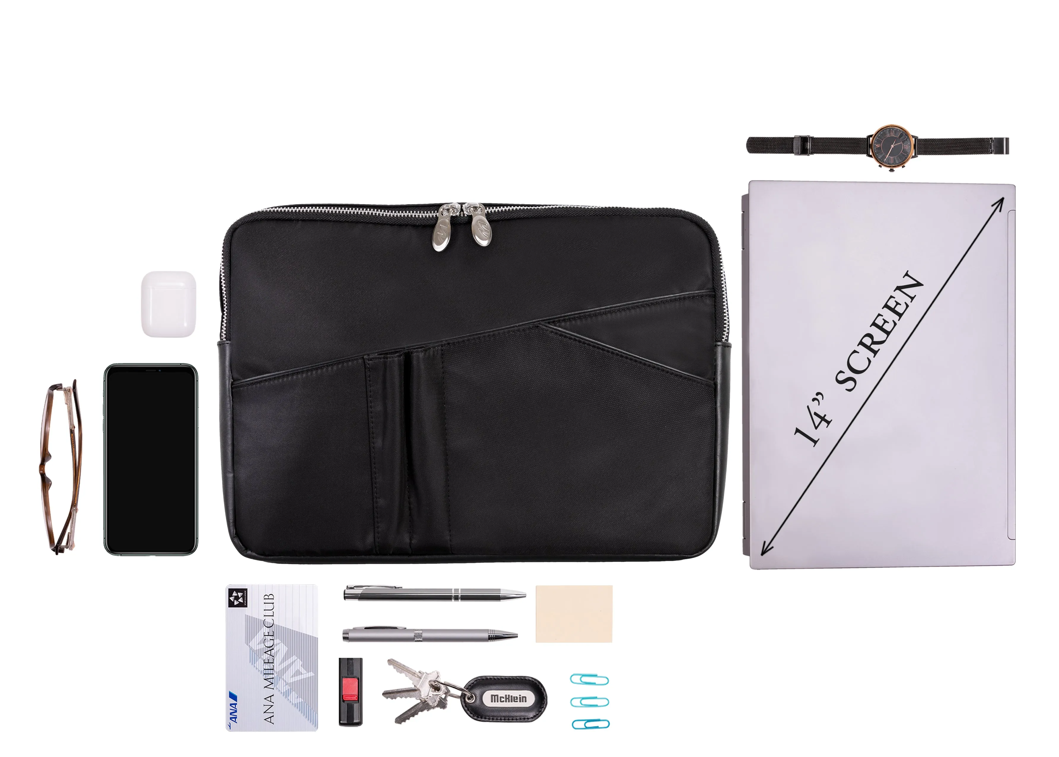 CRESCENT | 14” Nylon Laptop Sleeve