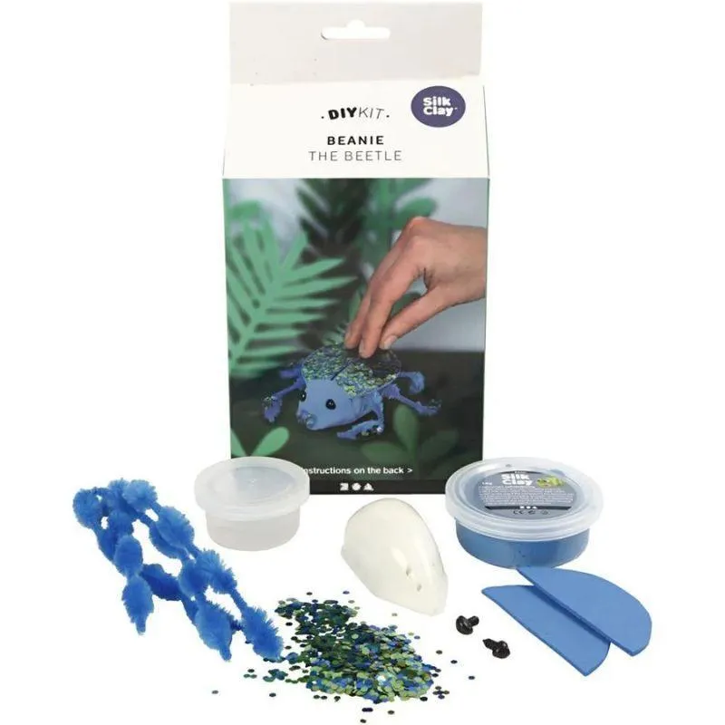 DIY Bugs ‘Beanie the Beetle’ Silk Clay Kit