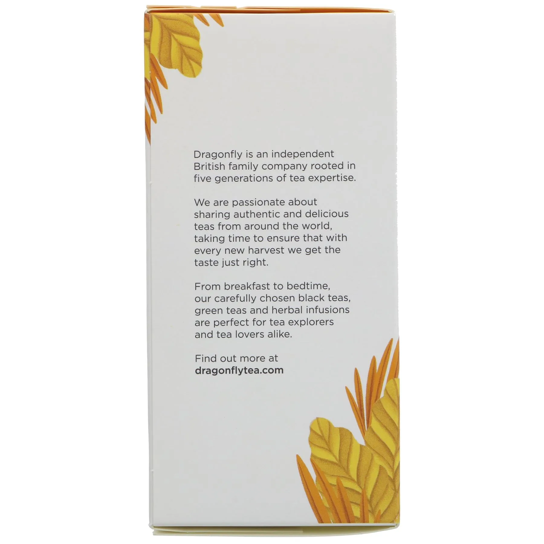 Dragonfly Tea | Rooibos Vanilla | 40 bags
