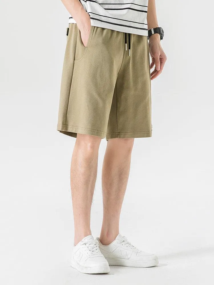 Drawstring Track Shorts