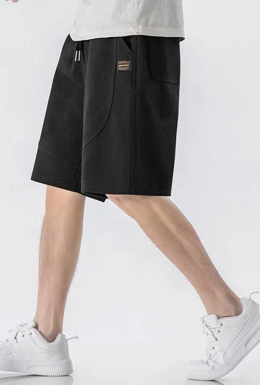 Drawstring Track Shorts