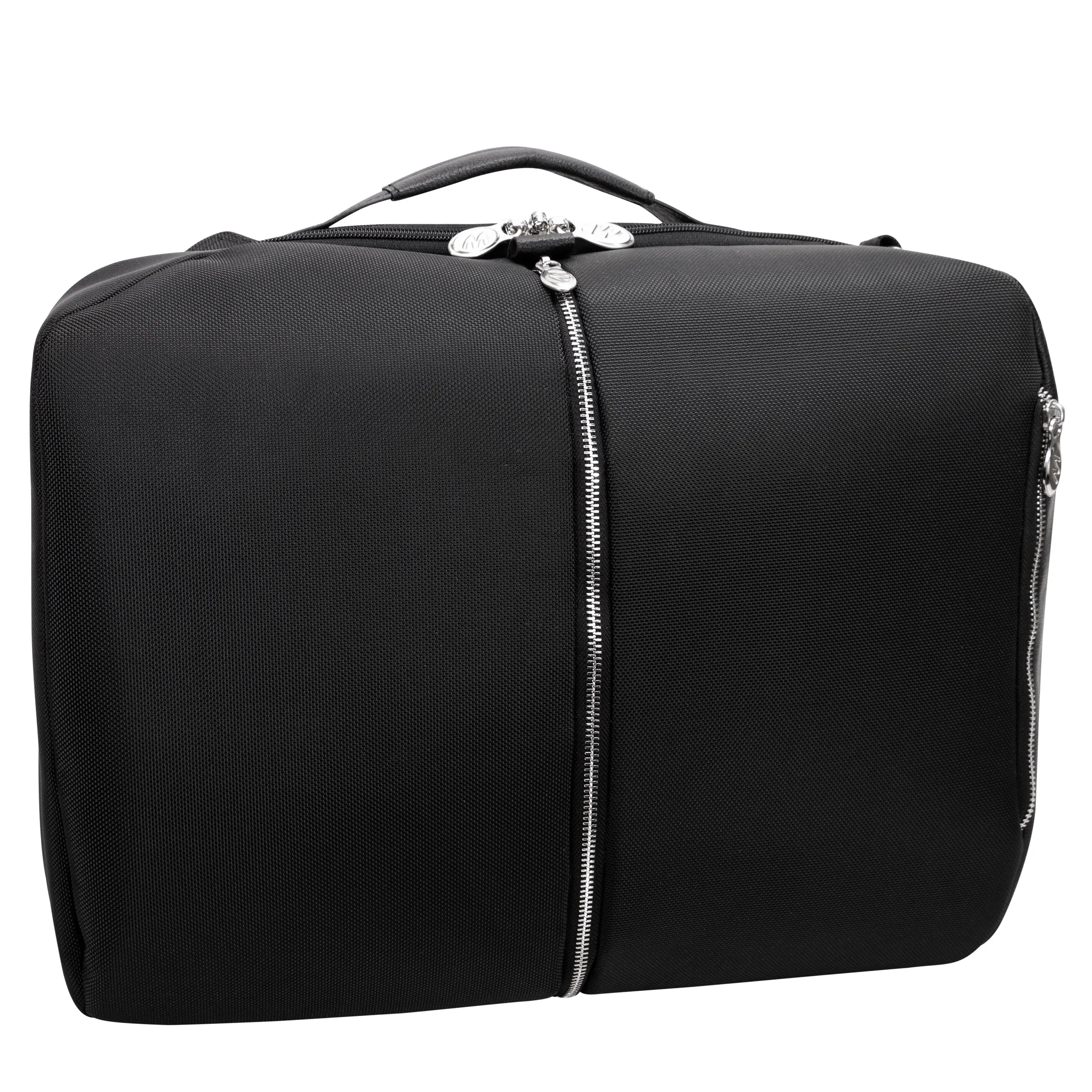 EAST SIDE | 17” Nylon 2-In-1 Laptop Cross-Body & Backpack