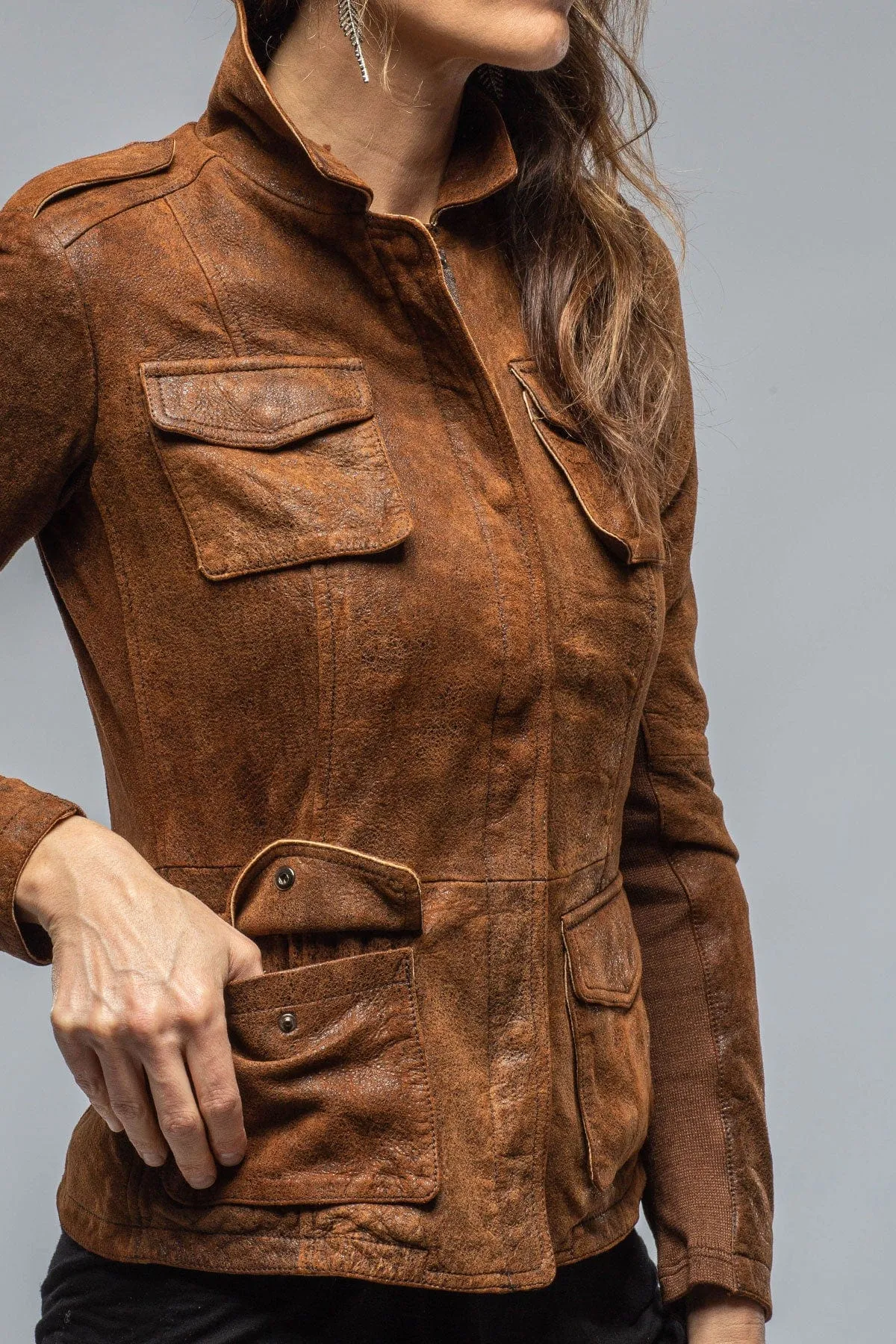 Guns & Roses Jacket In Rockstar Rust