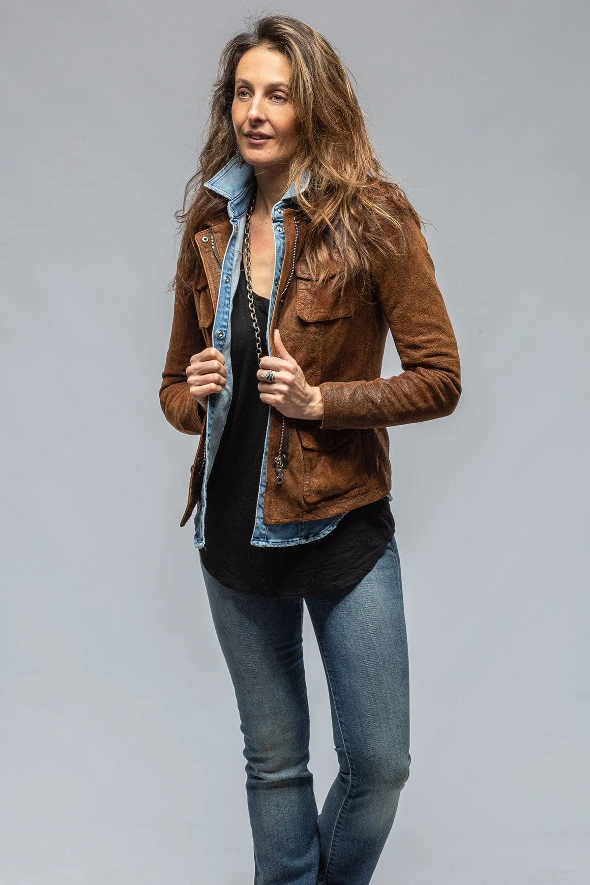 Guns & Roses Jacket In Rockstar Rust