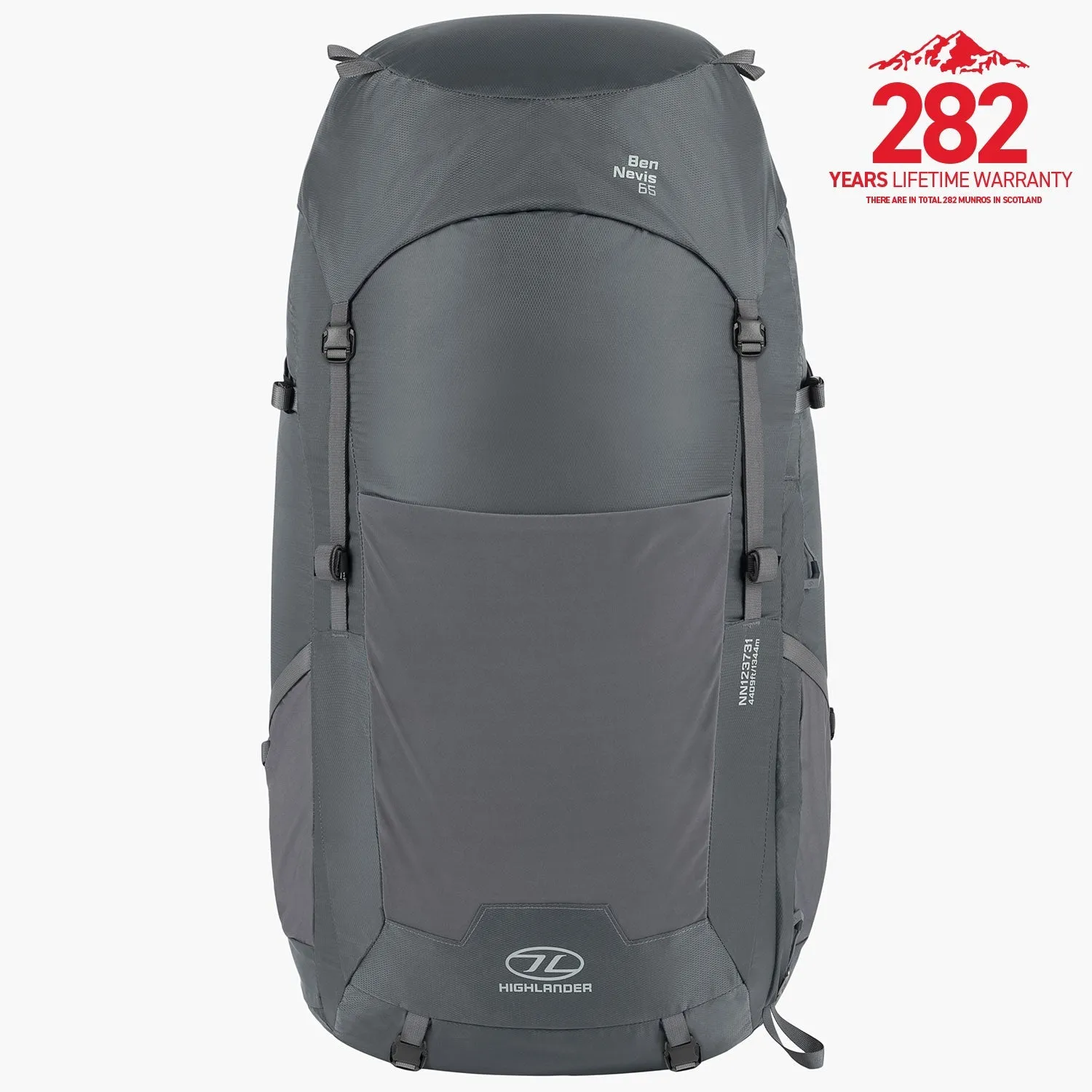 Highlander - Ben Nevis Rygsæk 65L Kvinder