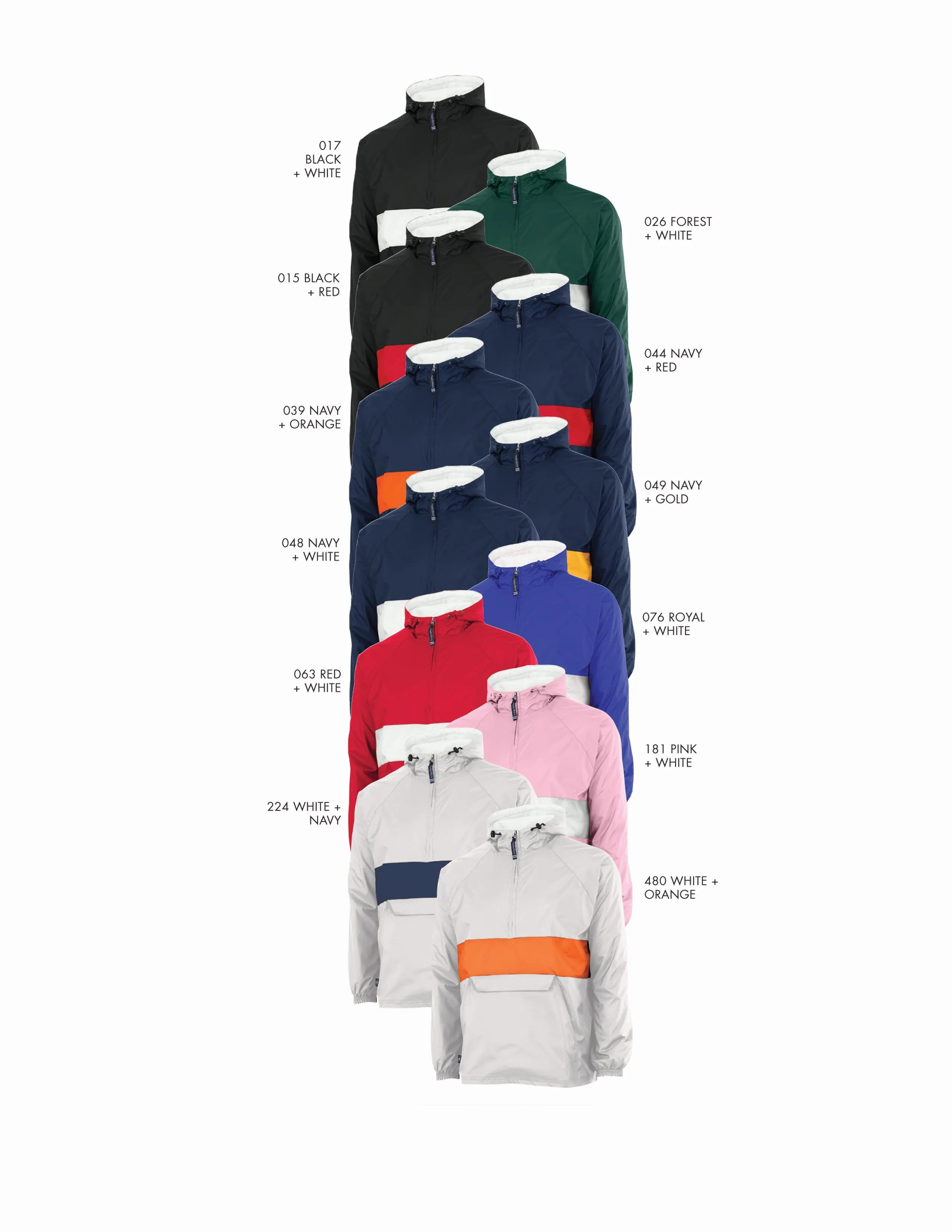 Kappa Alpha Order Rugby Striped Lined Windbreaker