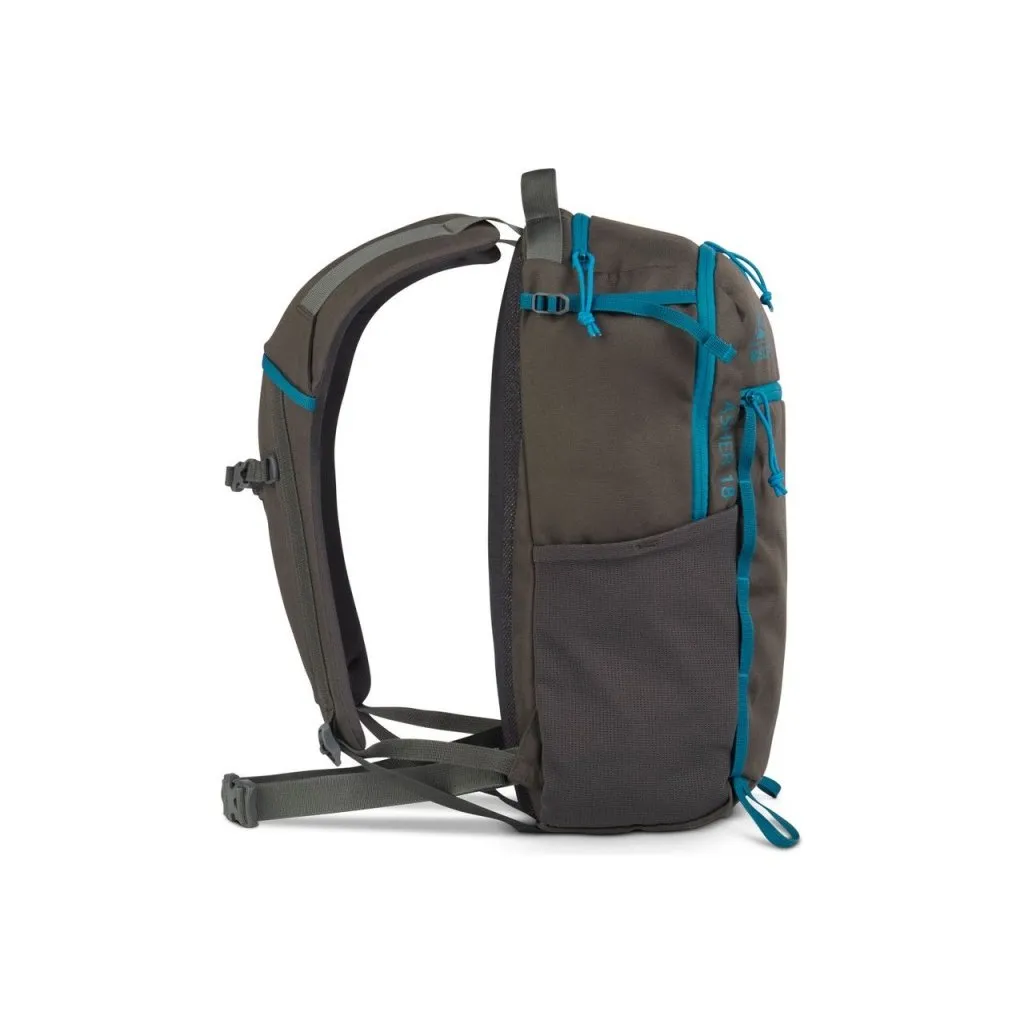 Kelty Asher 18L Backpack - Beluga/Stormy Blue