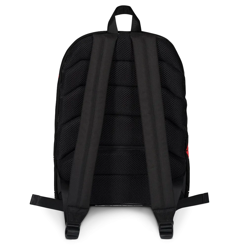 Kiss My Hustlin' A** - (Black) Laptop Backpack