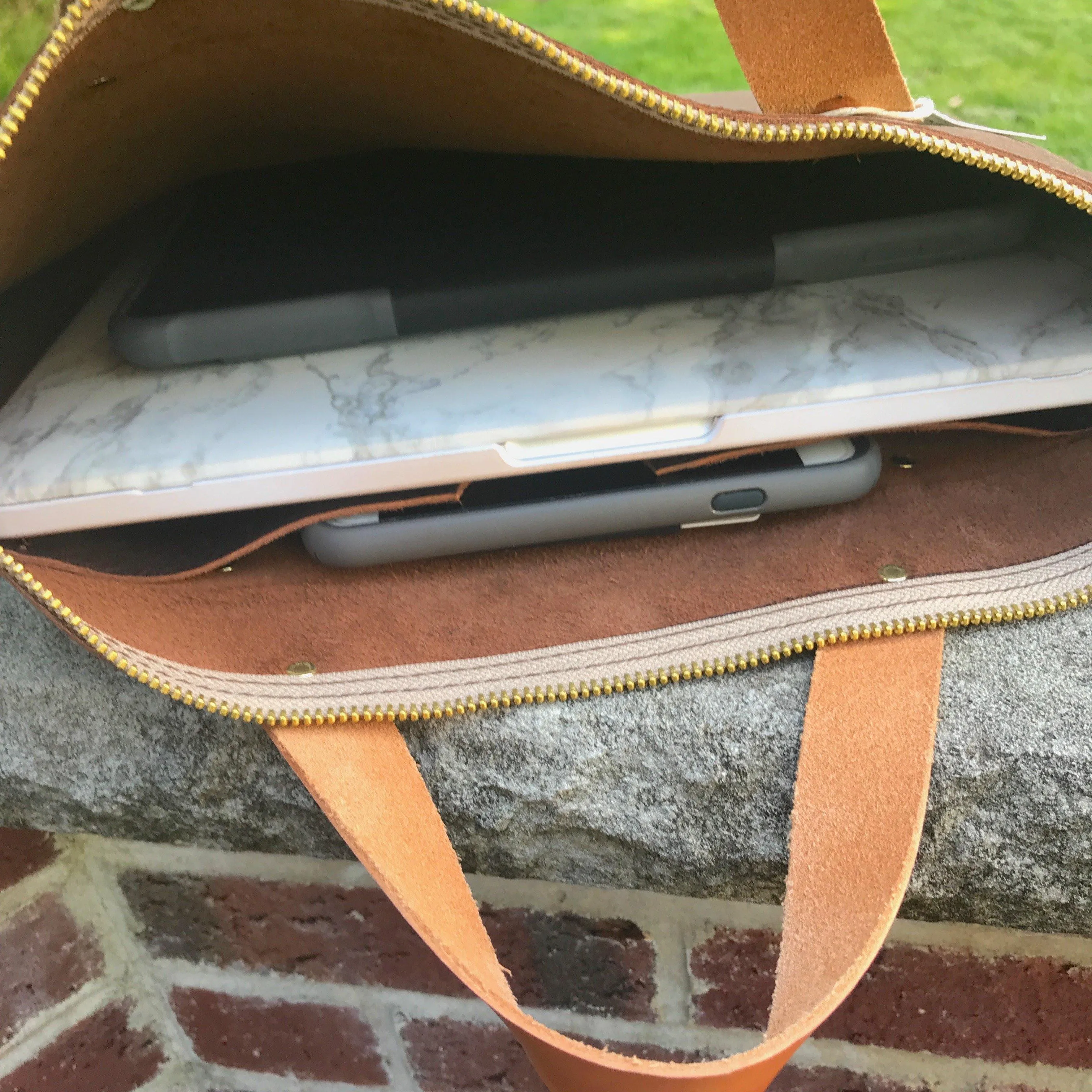 Leather Laptop Bag