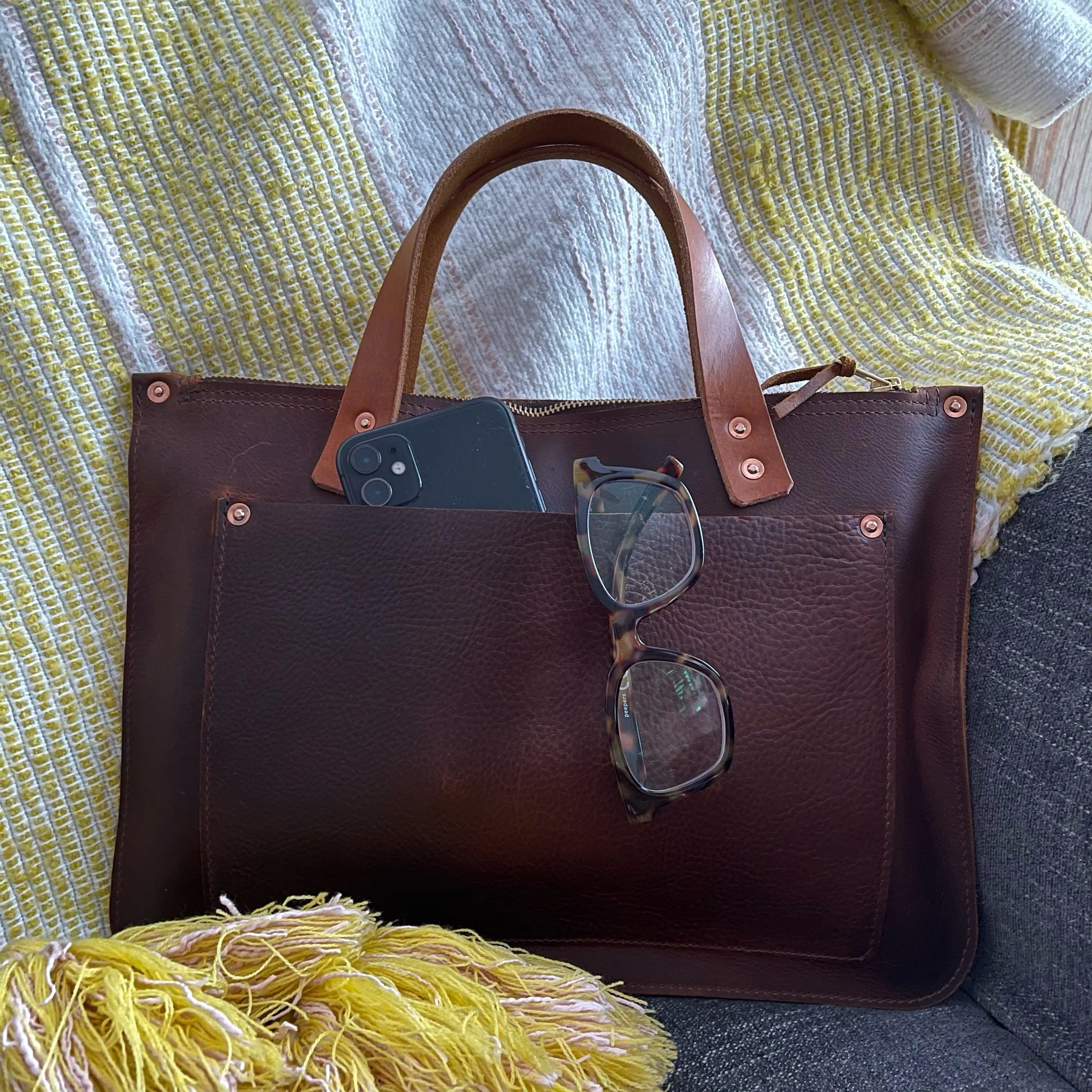 Leather Laptop Bag