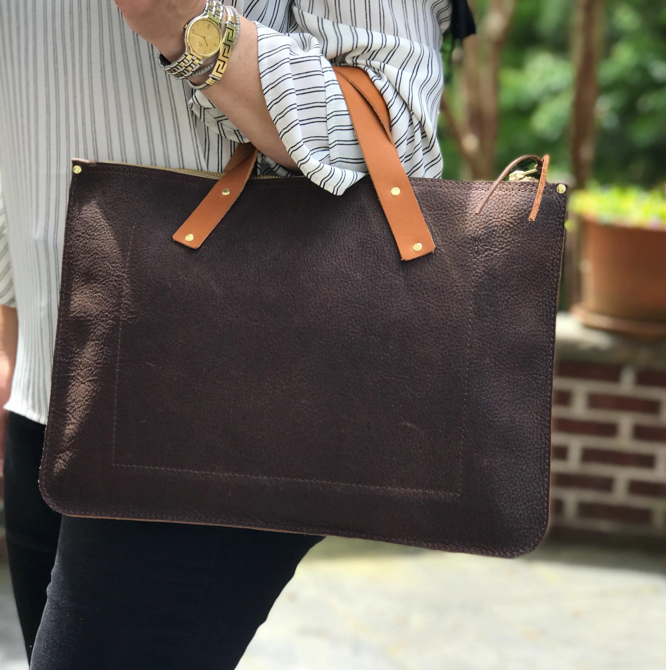 Leather Laptop Bag
