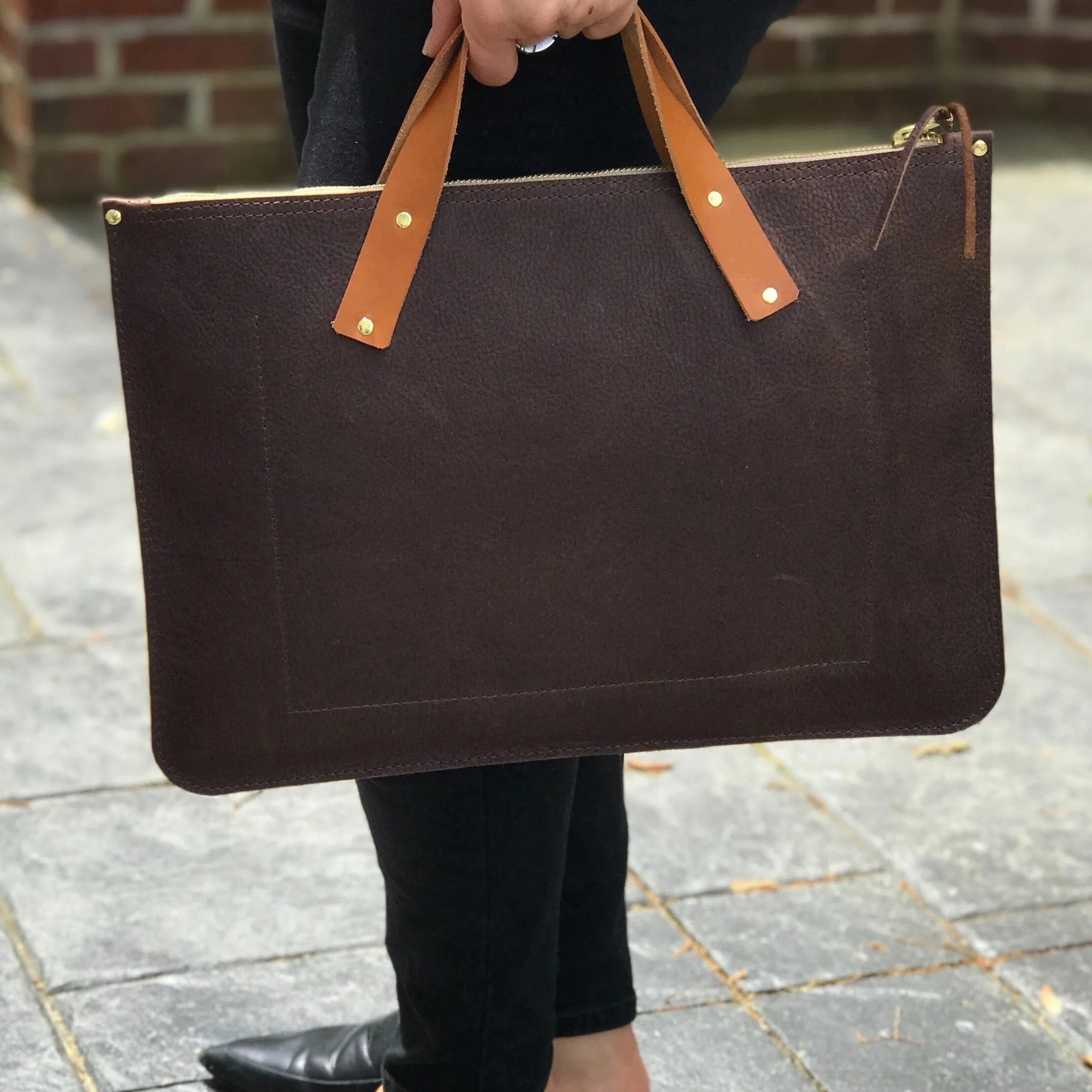Leather Laptop Bag