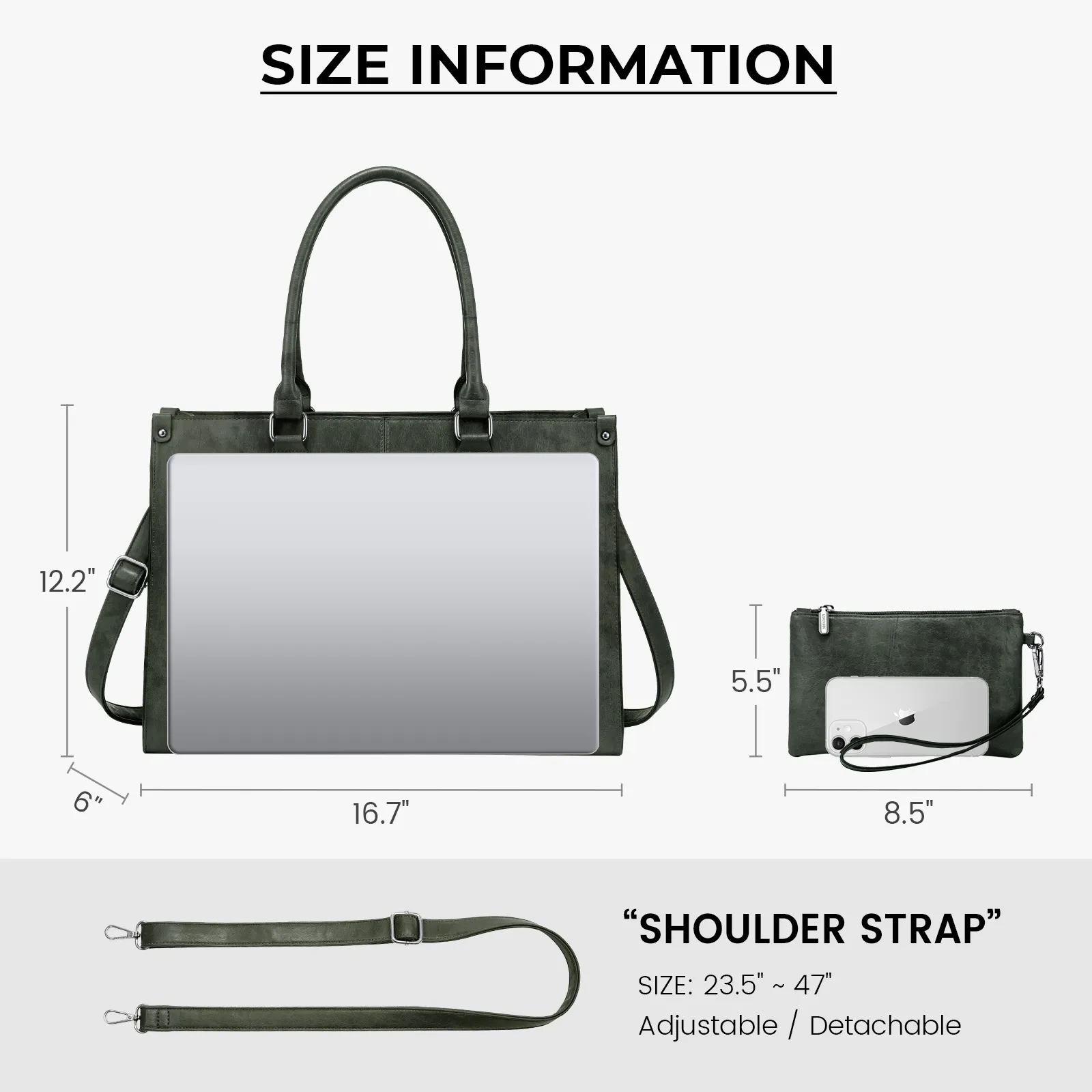Lila Laptop Tote
