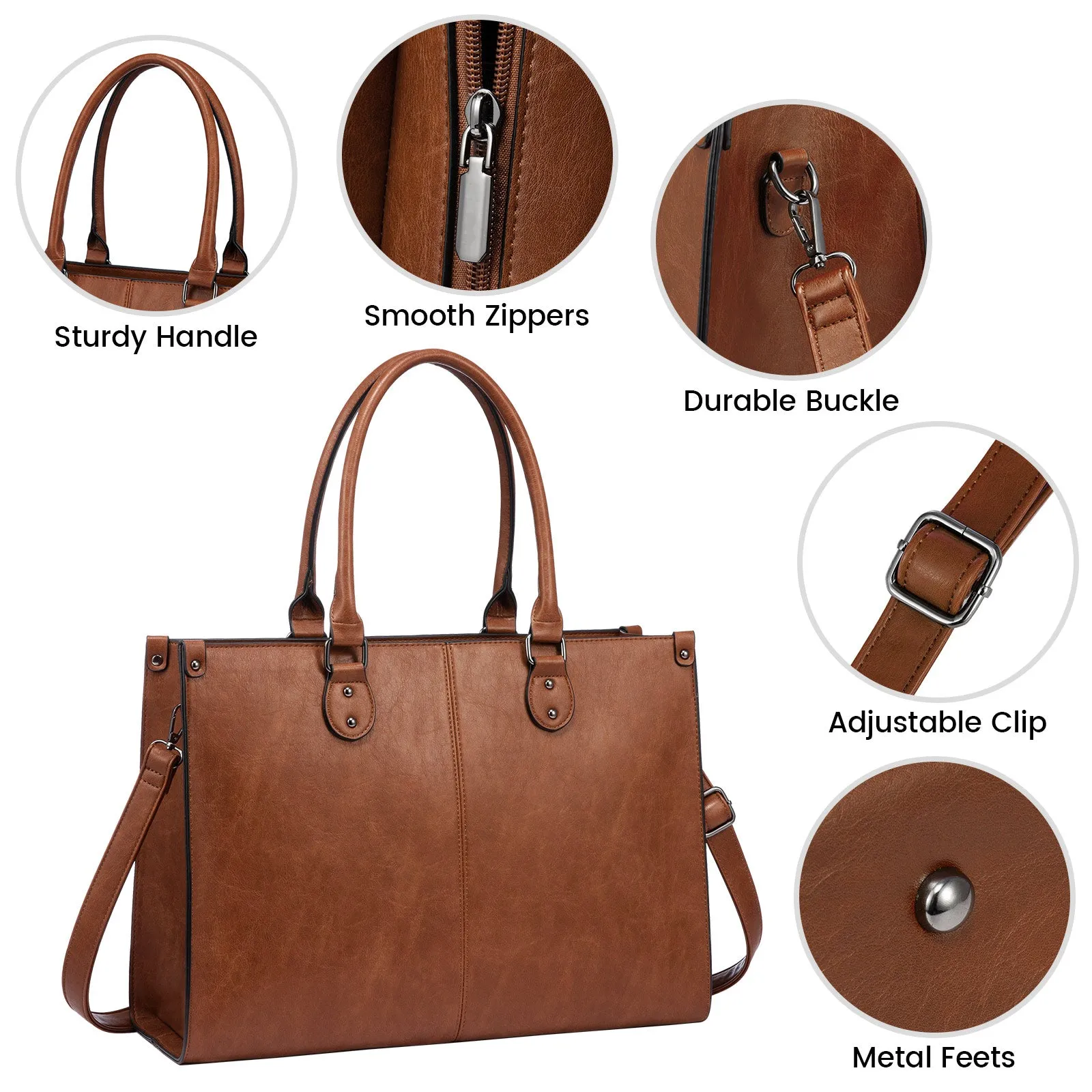 Lila Laptop Tote