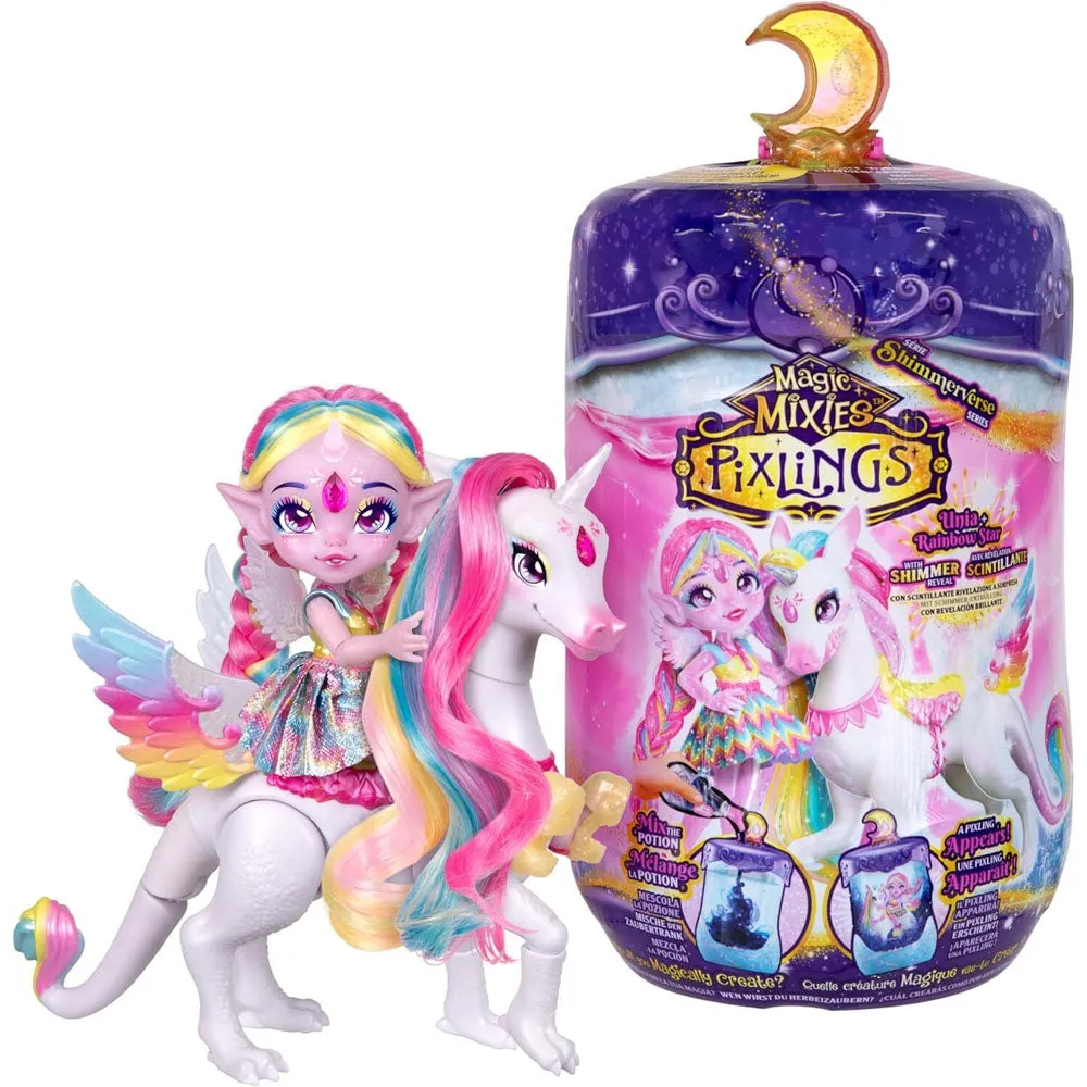 Magic Mixies Pixlings S2 Doll & Pegacorn Pack