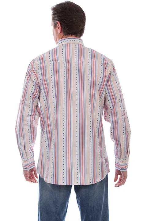 Men's Signature Shirt Collection: Contrasting Star Print