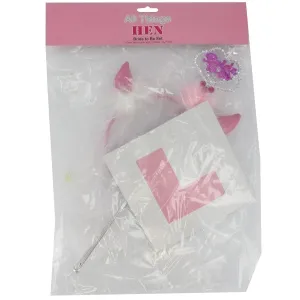Miss Naughty Bride To Be Set Pink