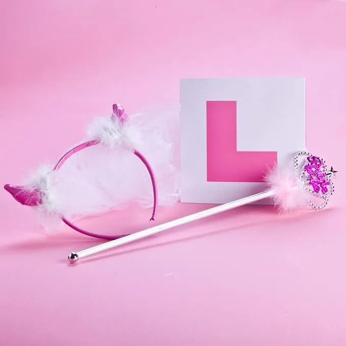 Miss Naughty Bride To Be Set Pink