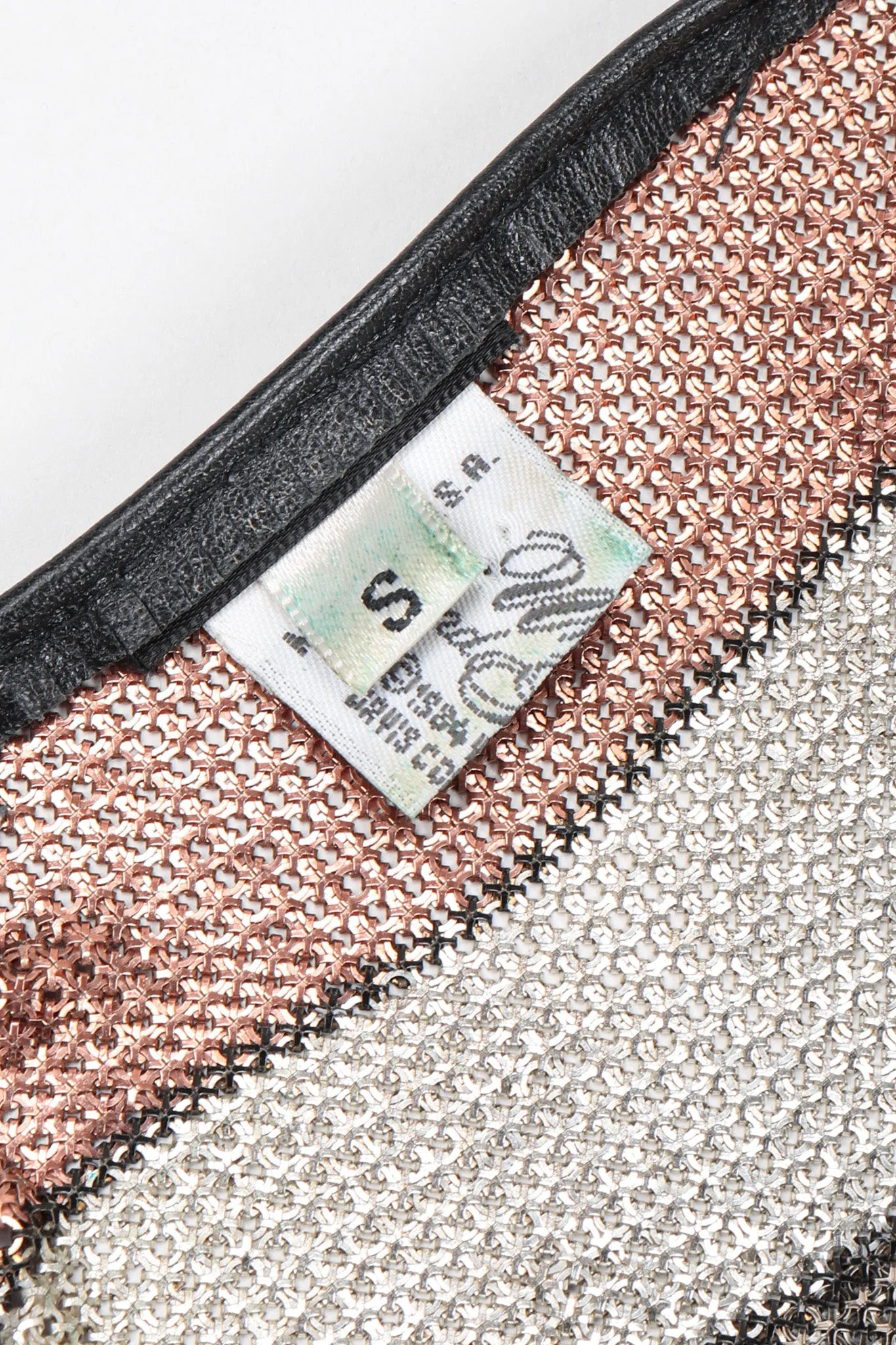 Mixed Metal Mesh Tee