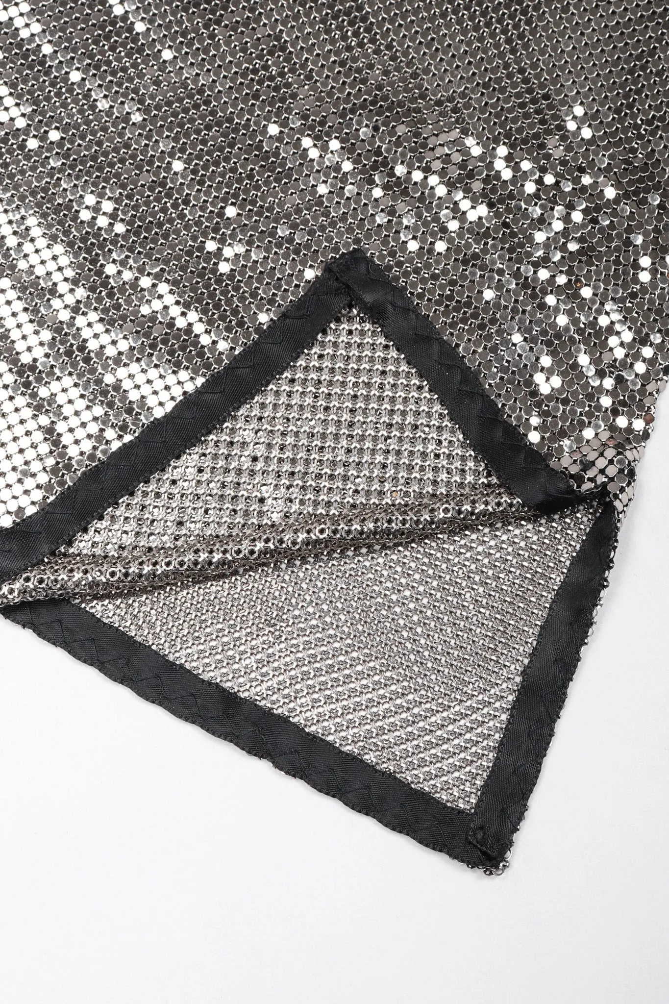 Mixed Metal Mesh Tee