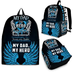 My Dad My Hero Backpack