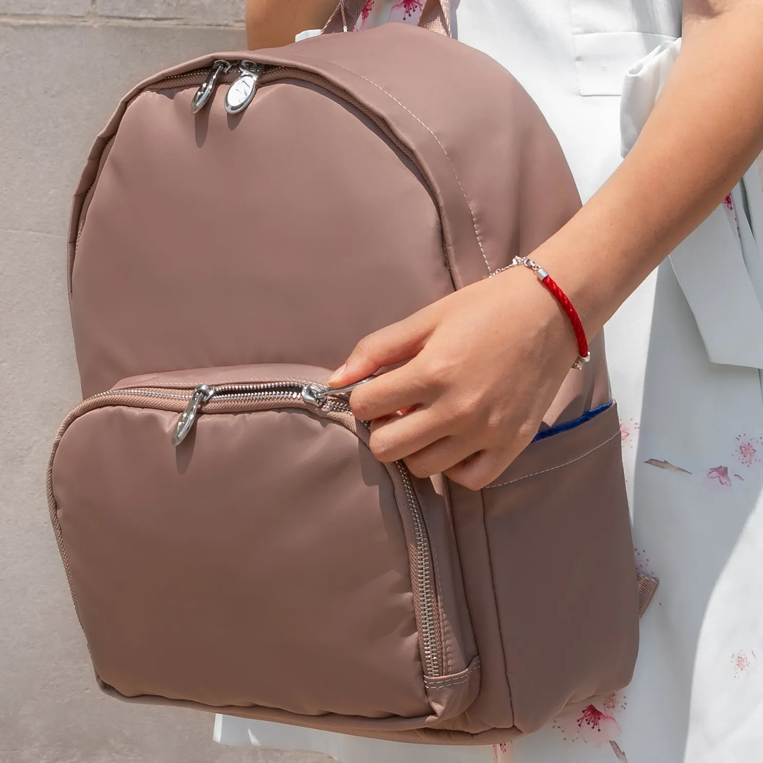 NEOSPORT | 15” Nylon Classic U Shape Laptop Backpack