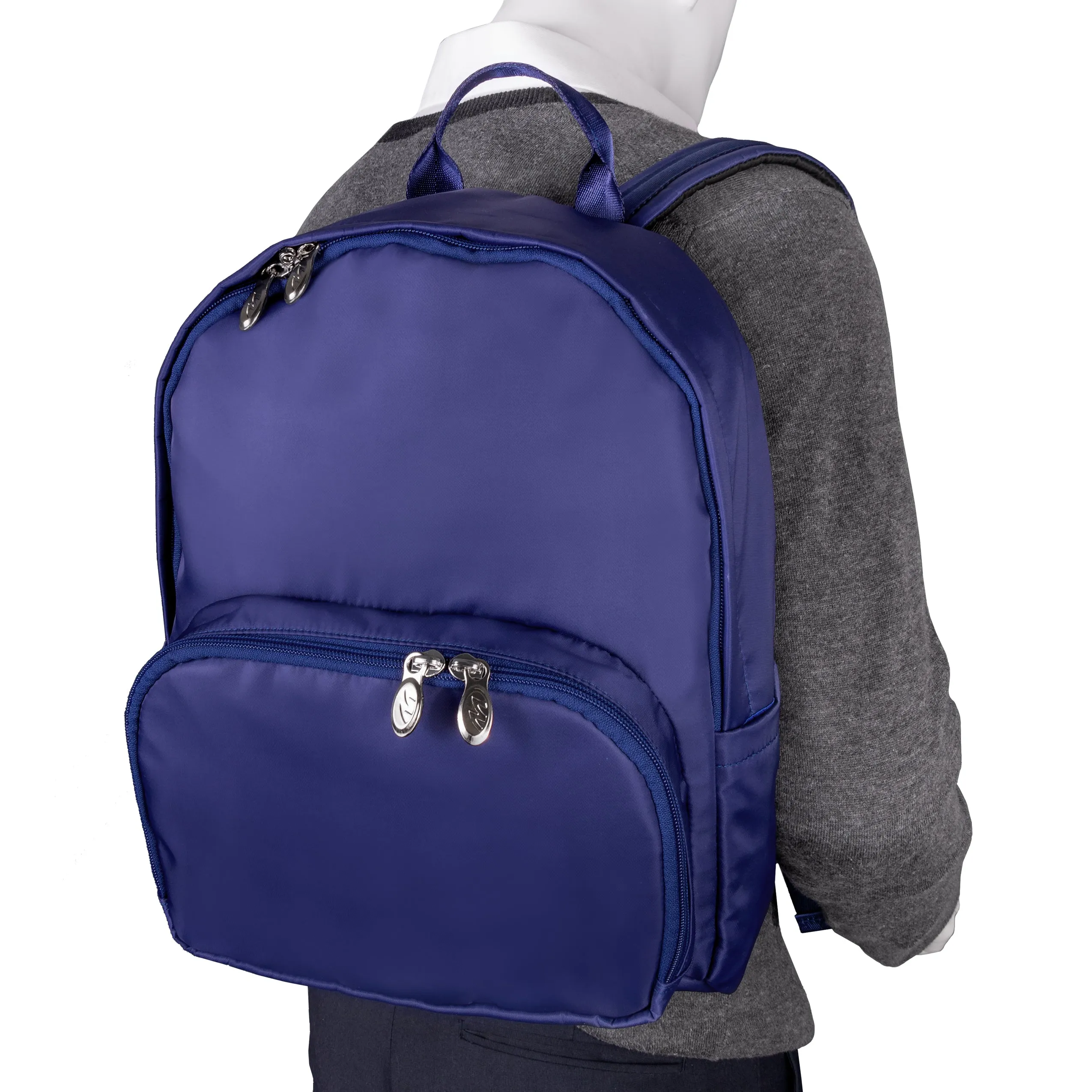 NEOSPORT | 15” Nylon Classic U Shape Laptop Backpack
