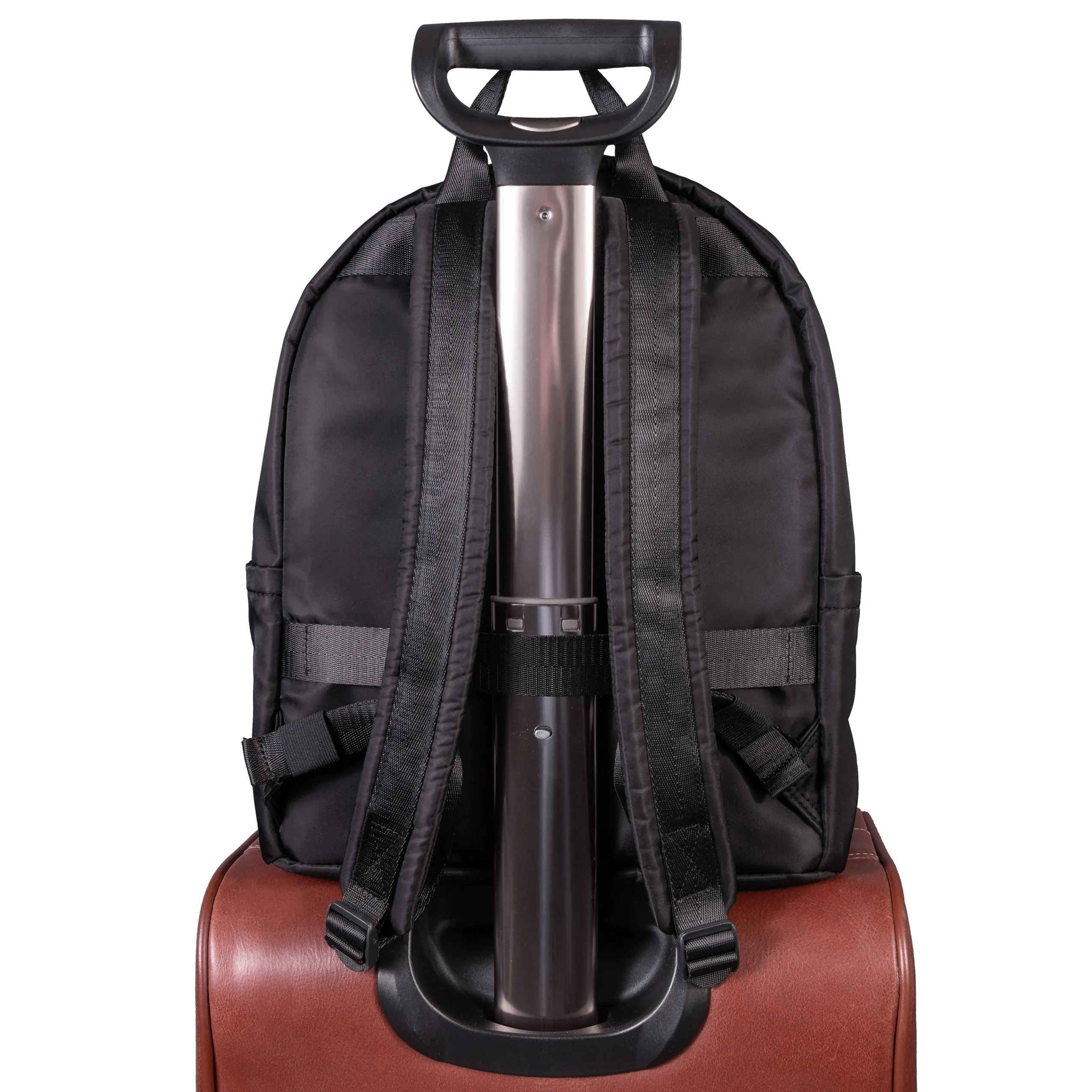 NEOSPORT | 15” Nylon Classic U Shape Laptop Backpack