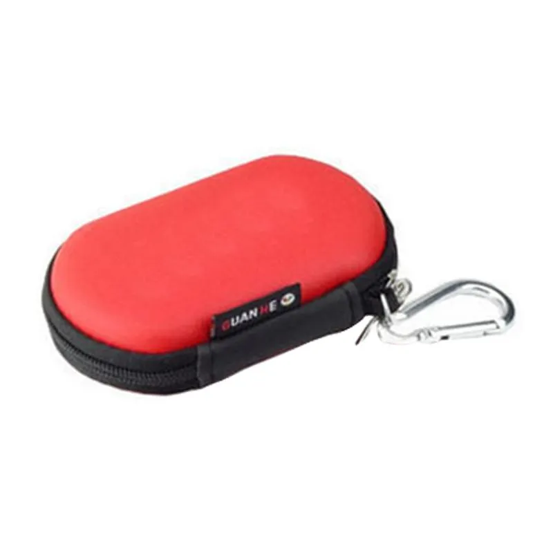 Oval Zippered Hard Shell Case
