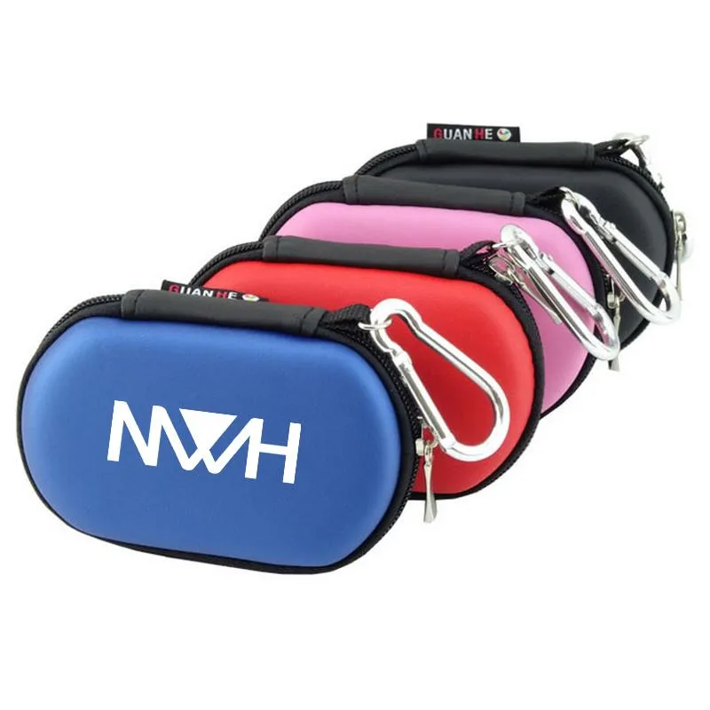 Oval Zippered Hard Shell Case