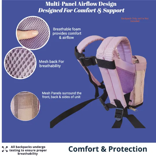 OxyGo Fit Ultra Lightweight Backpack - Purple