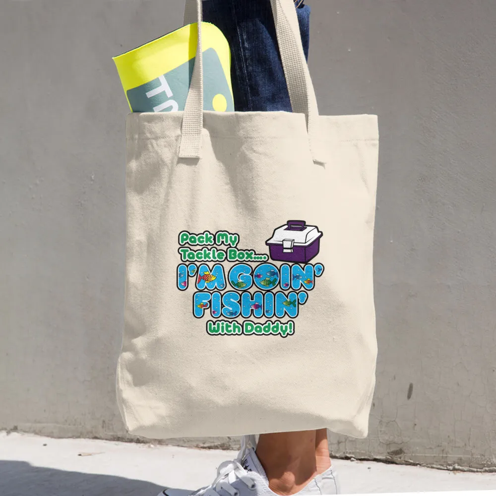 Pack My Tackle Box, Eco Tote Bag-Girl