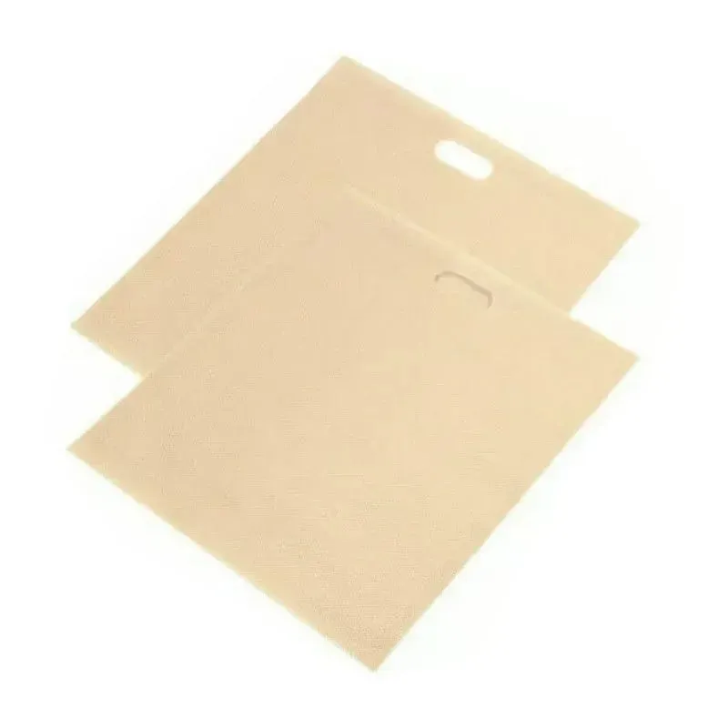 Pack of 2 Reusable Non-Stick Toaster Bags Toasted Sandwich Pockets