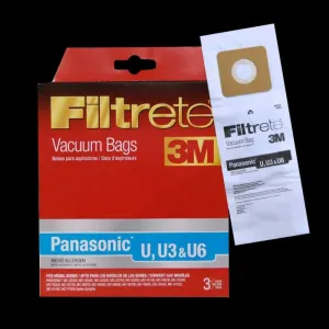 Panasonic 3M Filtrete Bag "U", "U3" & "U6"