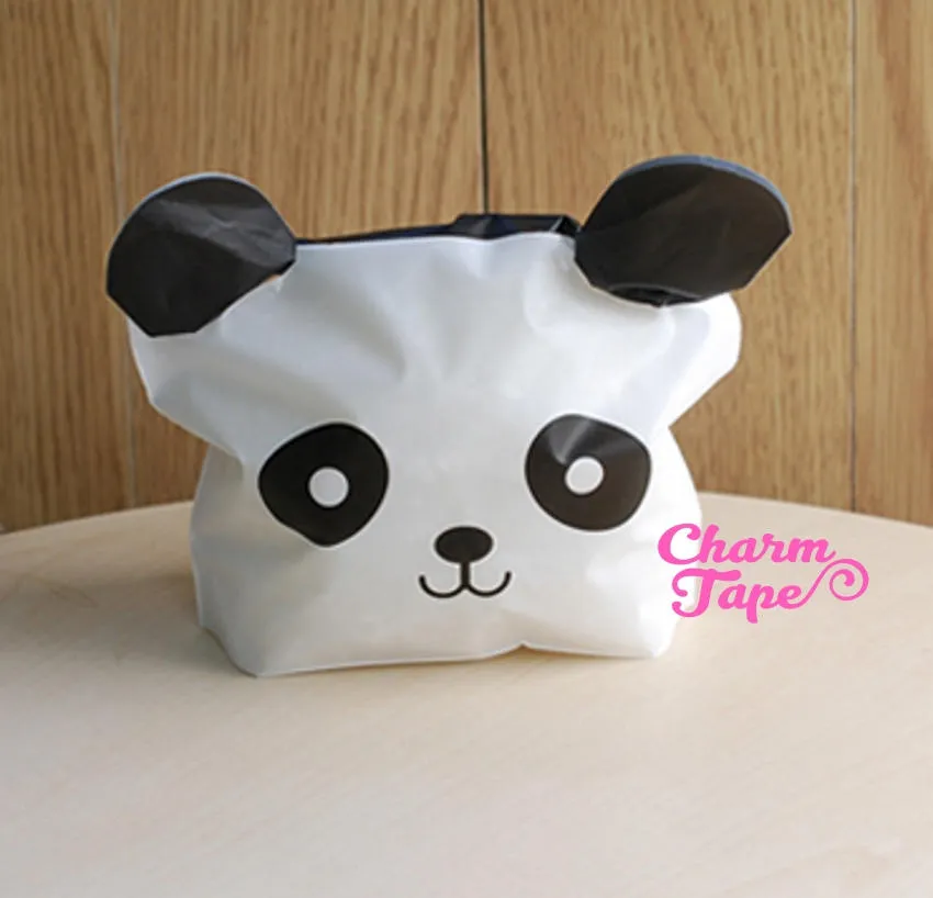 Panda Bear Bags // Cello Bags // Party Bags // Self Sealing bags Set of 25bags CB20 15x18x6 cm
