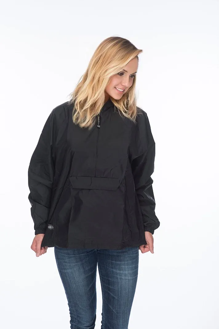 Phi Sigma Pi Flannel Lined Windbreaker  - Letters