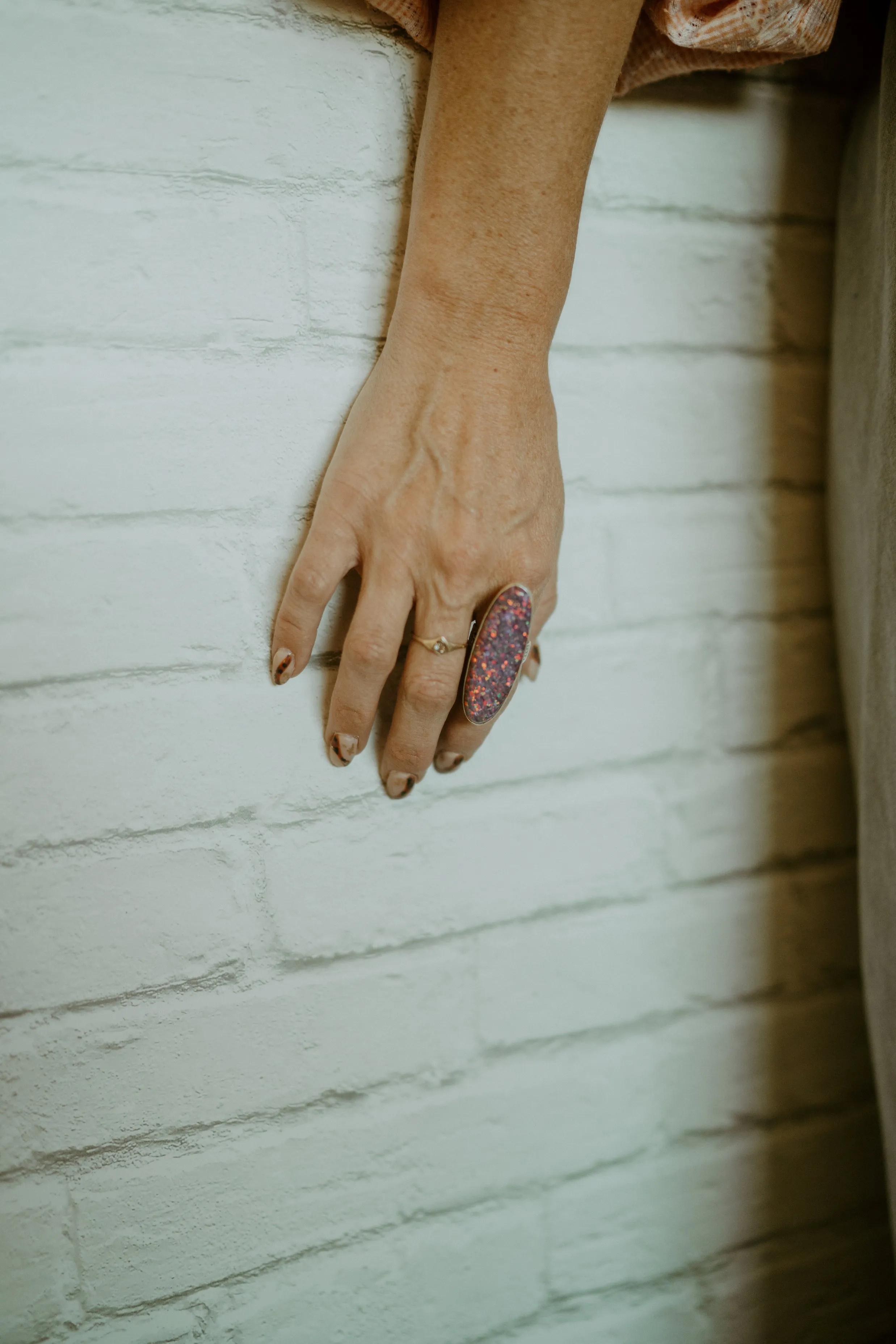 Preslee Ring | Purple Opal