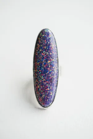 Preslee Ring | Purple Opal