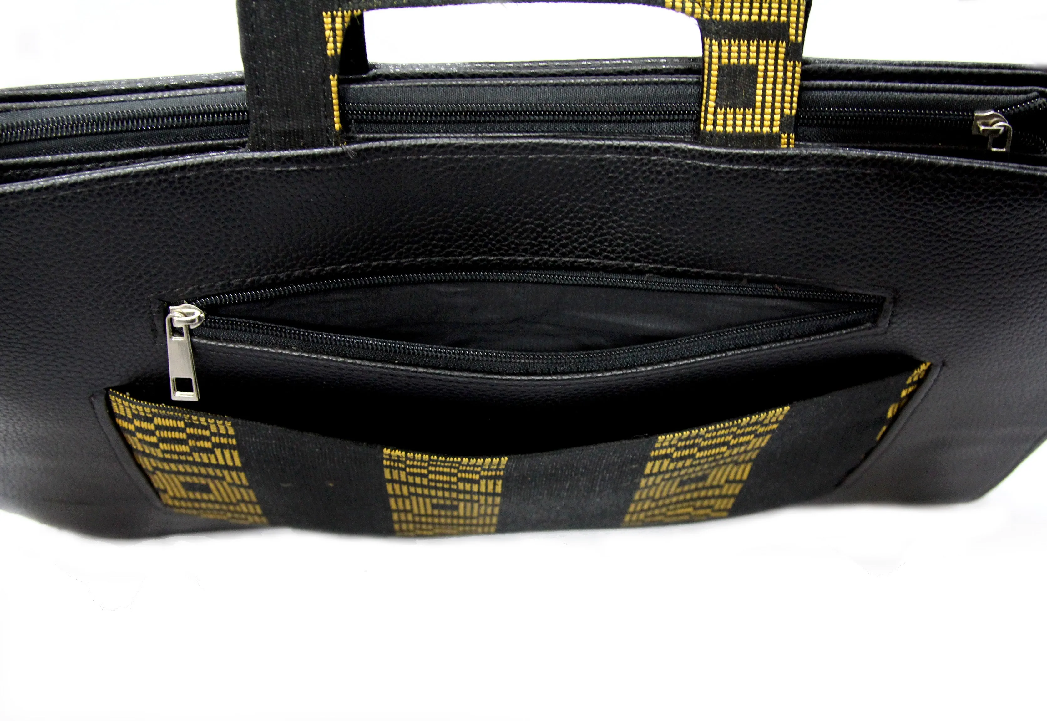 Redbar Laptop Aso Oke Bag