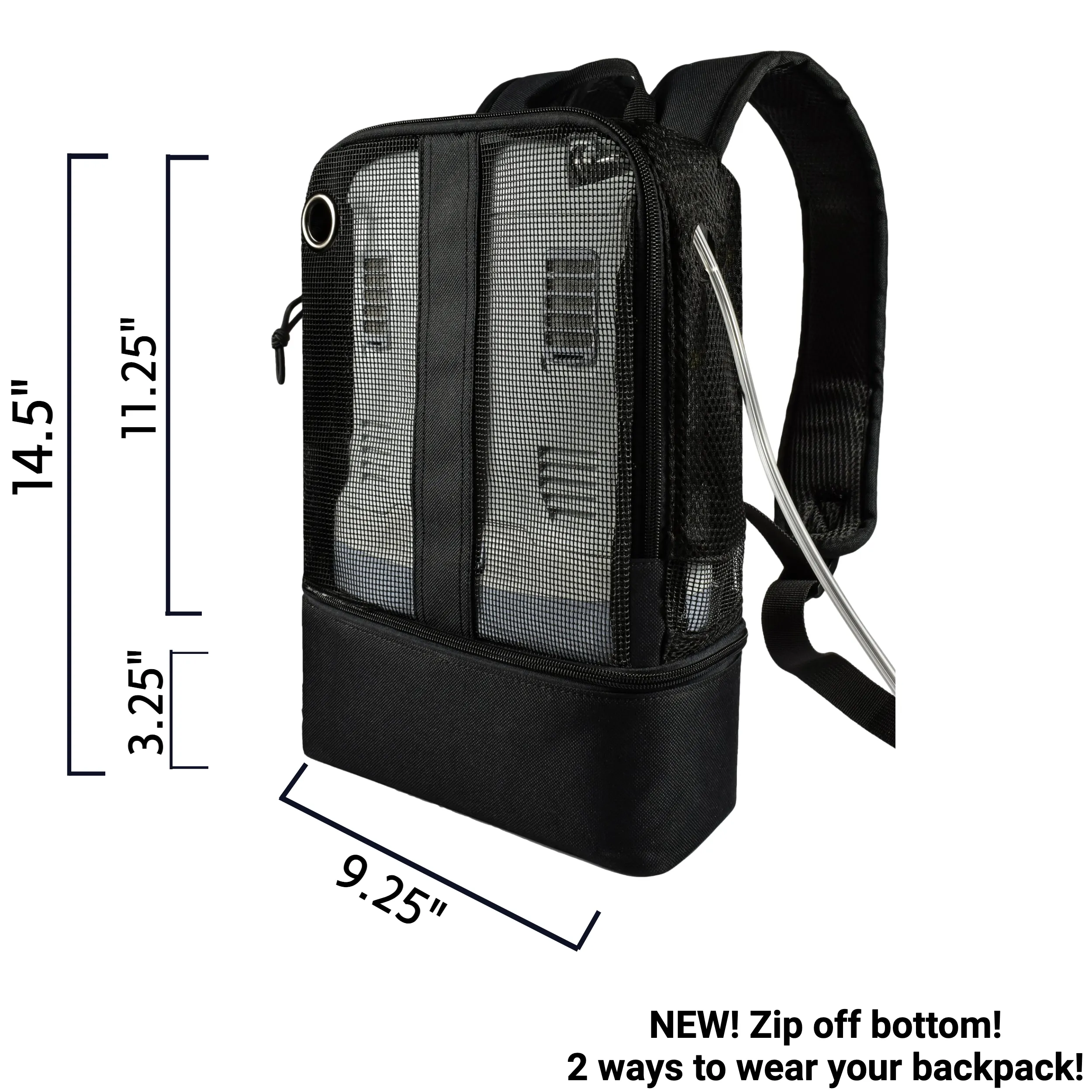 SALE!! Portable Oxygen Concentrator Backpack For: Caire Freestyle Comfort, Respironics SimplyGo Mini,
