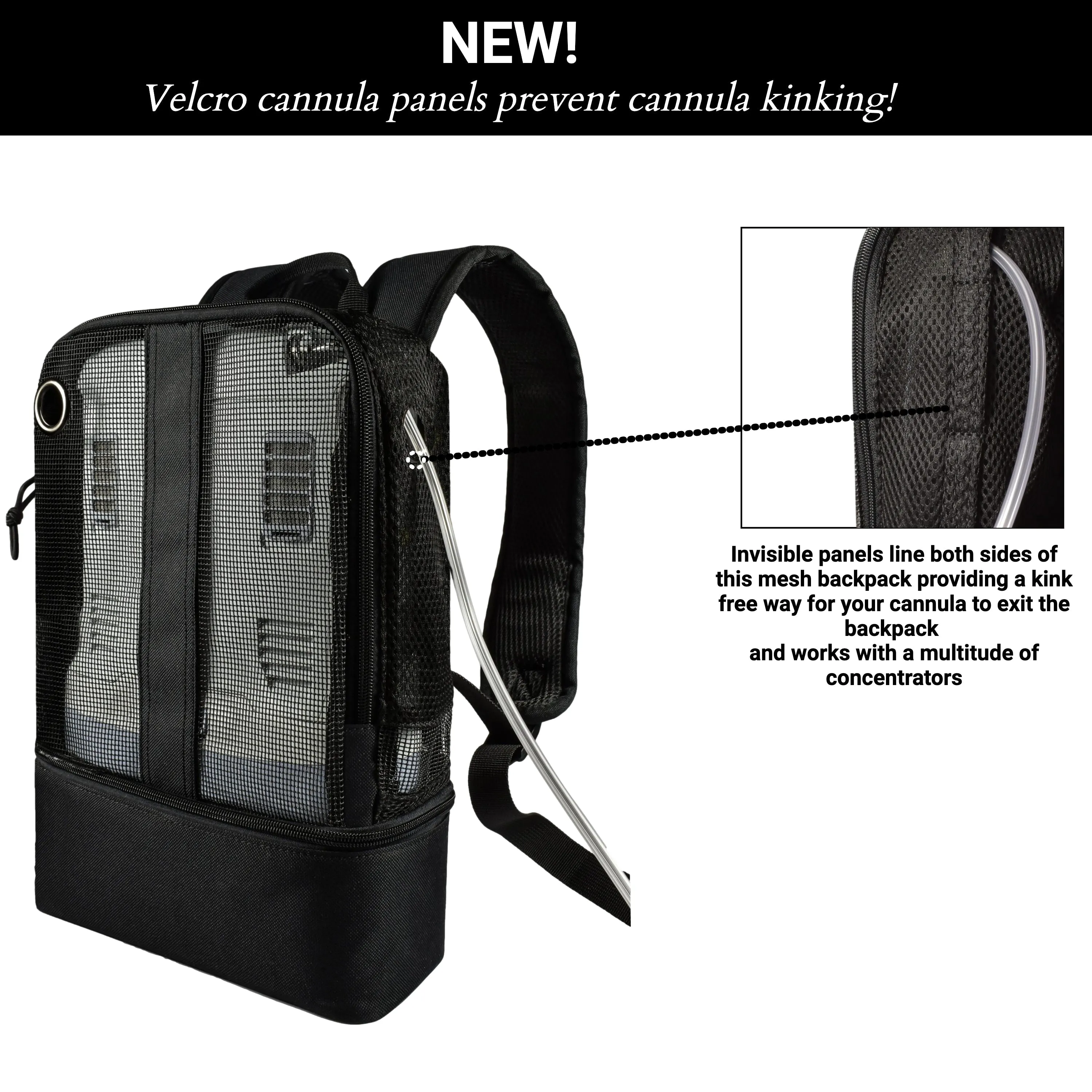 SALE!! Portable Oxygen Concentrator Backpack For: Caire Freestyle Comfort, Respironics SimplyGo Mini,
